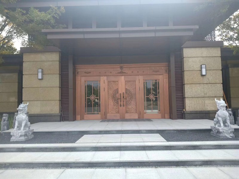 龍湖地產?錦璘原著項目別墅銅門