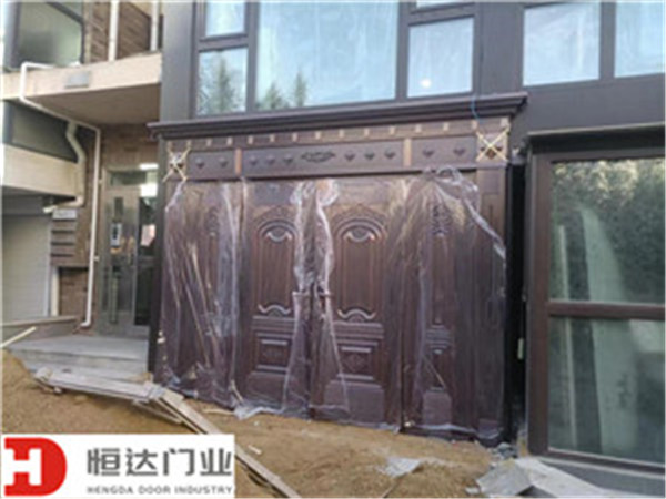 都霖美景銅門和鋁藝護欄 