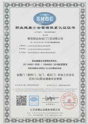ISO9001職業健康管理體系