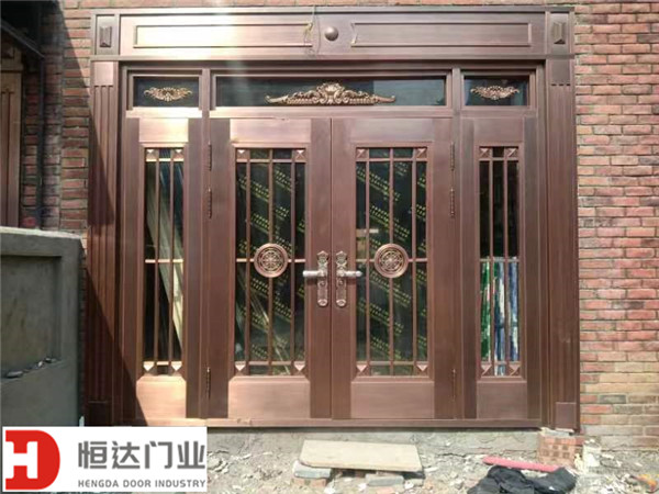 千禧國際村別墅銅門順利交付