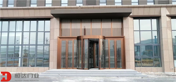 三慶地產舜和晏三套兩翼自動旋轉門
